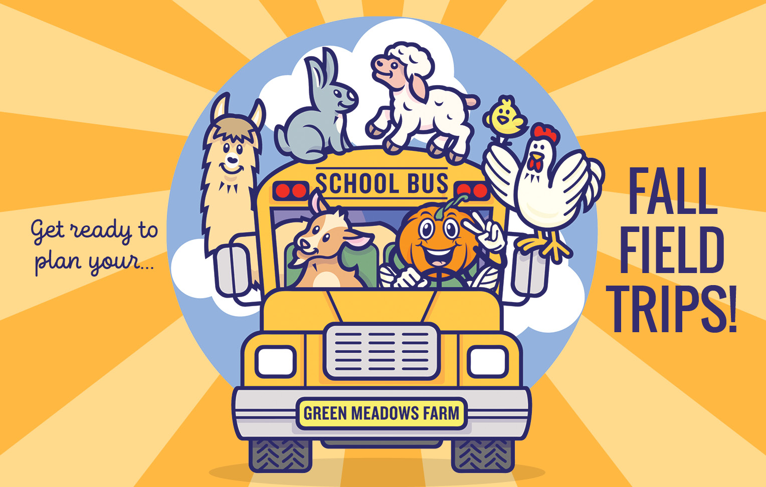 Green Meadows Farm Fall School Field Trips
